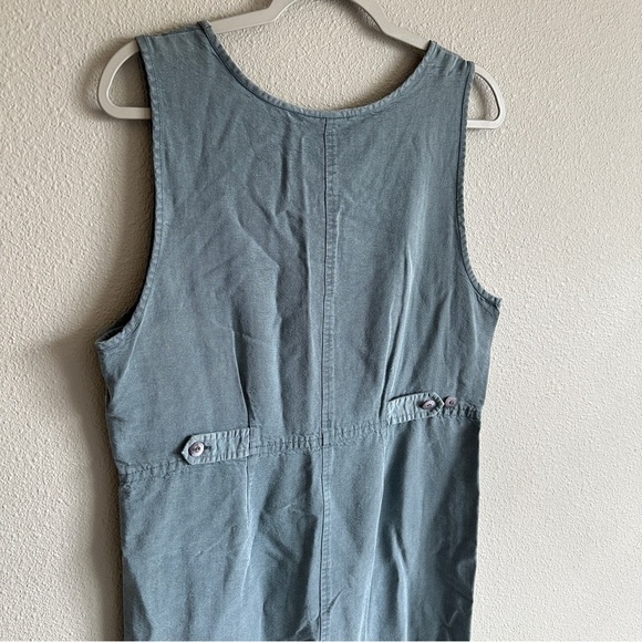 Vintage Sigrid Olsen Blue Jumper Maxi Dress Large - Picture 8 of 10